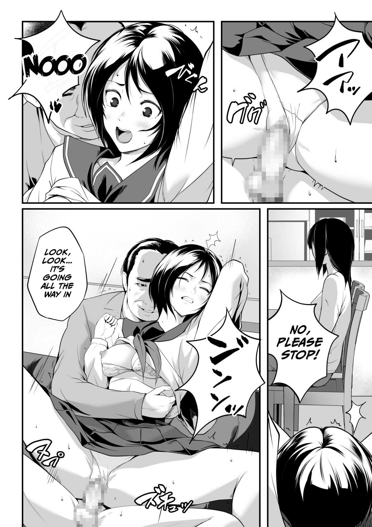 Hentai Manga Comic-I, was sold to my mother's ex-fiancé-Read-9